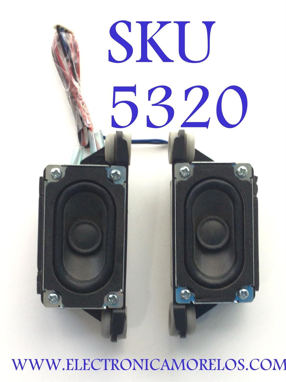 KIT DE BOCINAS PARA TV SAMSUNG (( 2 PZ )) / NUMERO DE PARTE BN96-06823L / S9461 / BN9606823L / 06823L / MODELO P2370HD-1